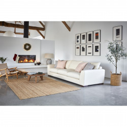 1. Darlings of Chelsea, Kingston Super Grand Sofa in Stain Resistant Viscose Cotton Lace